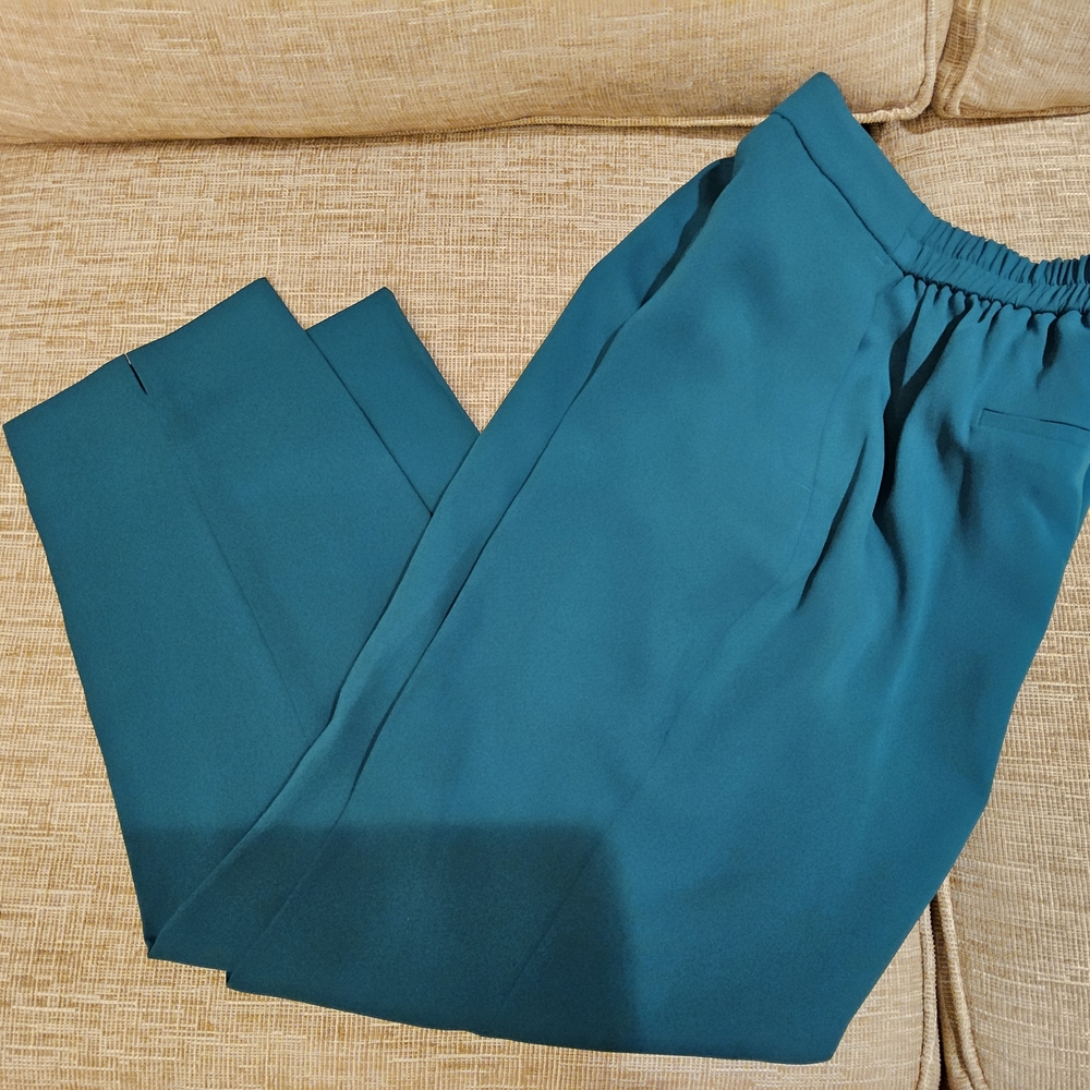 J. Crew Factory Teal Women's Trousers
